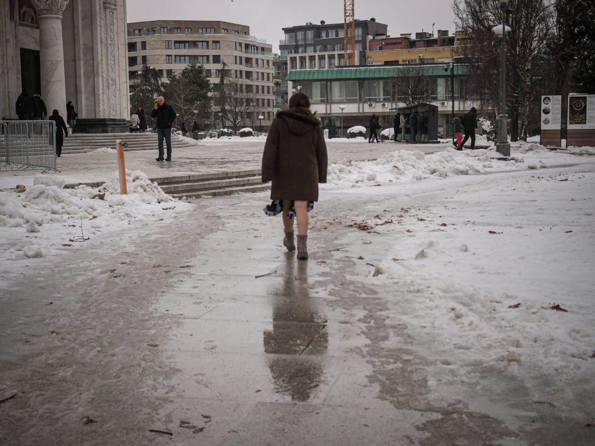  Usred minusa i snijega u Beogradu zabilježen prizor koji niko nije očekivao 