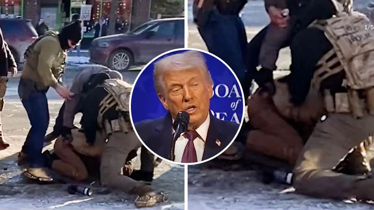  Tramp se povlači pred demonstrantima u Minesot 