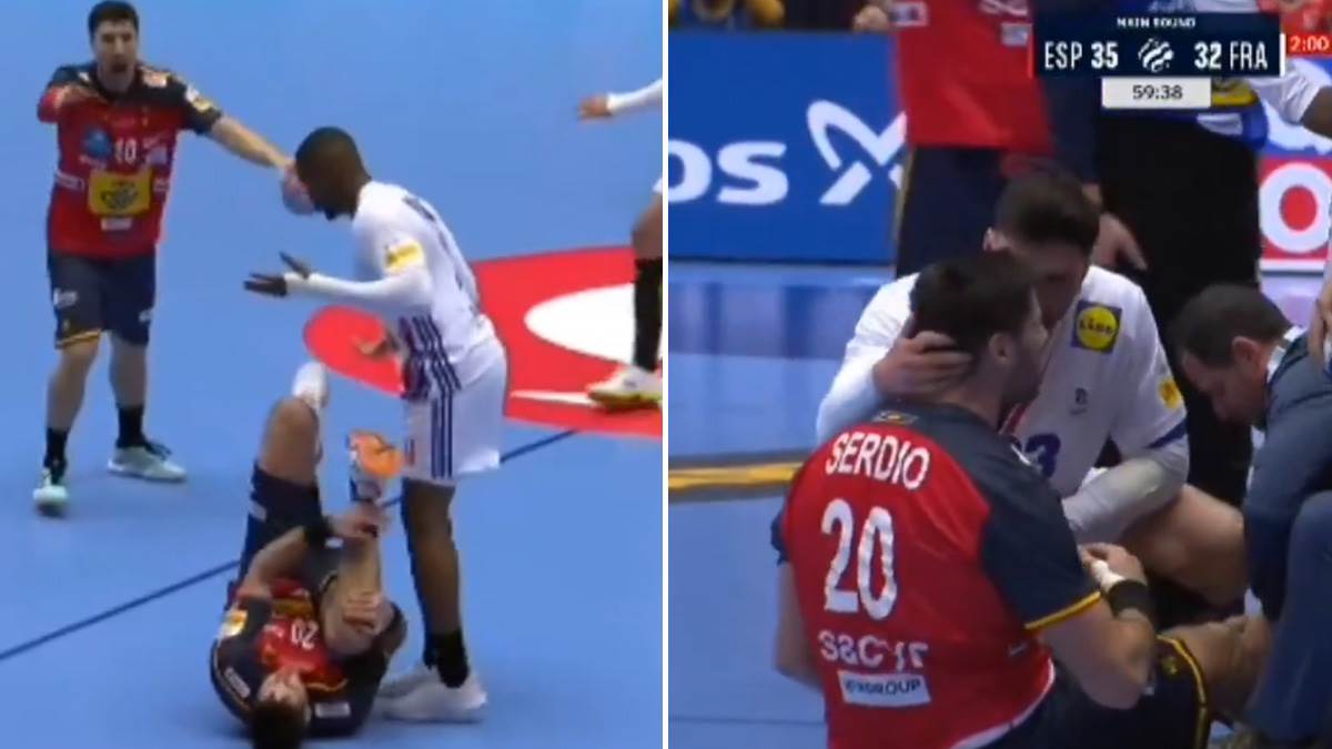  Ovo je najprljaviji potez Evropskog prvenstva: Umjesto da pruži ruku boljem, Francuz ga udario 