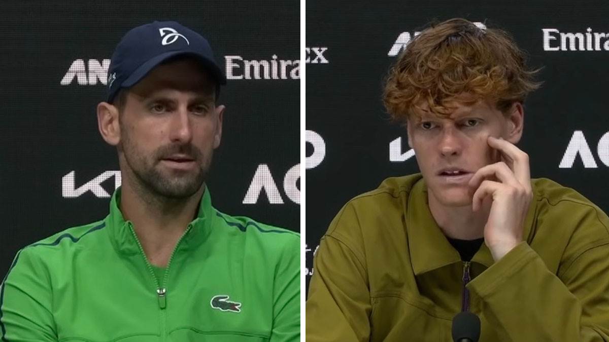  "Ljudi, Novak je još tu": Siner se brecnuo na pitanje novinara i objasnio zašto se divi Đokoviću 