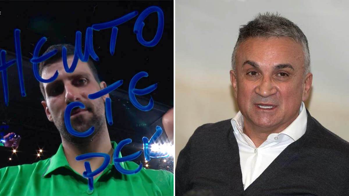  "Znate kako kaže moj ćale?": Novak Đoković otkrio kome je poslao poruku ćirilicom 