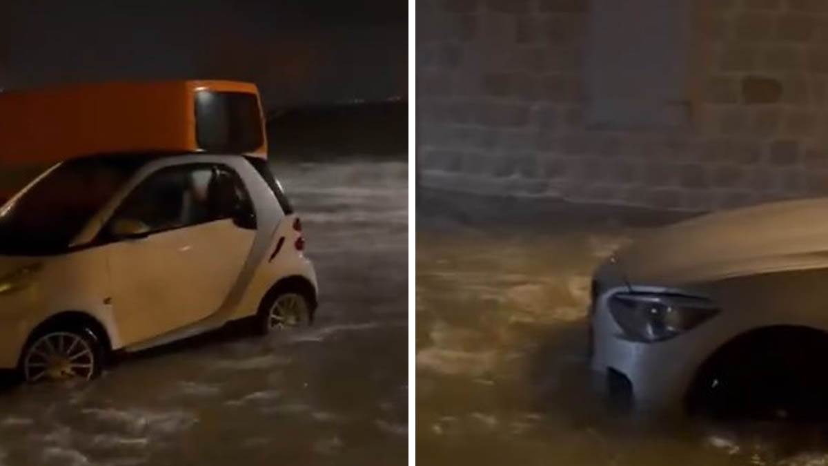  Nezapamćena oluja pogodila susjede: More poplavilo kuće, automobili zaglavljeni, građani očajni  