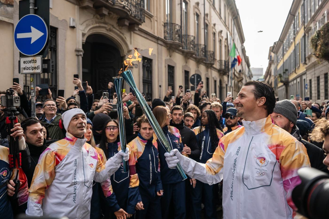  Zlatan Ibrahimović izazvao haos u Milanu 
