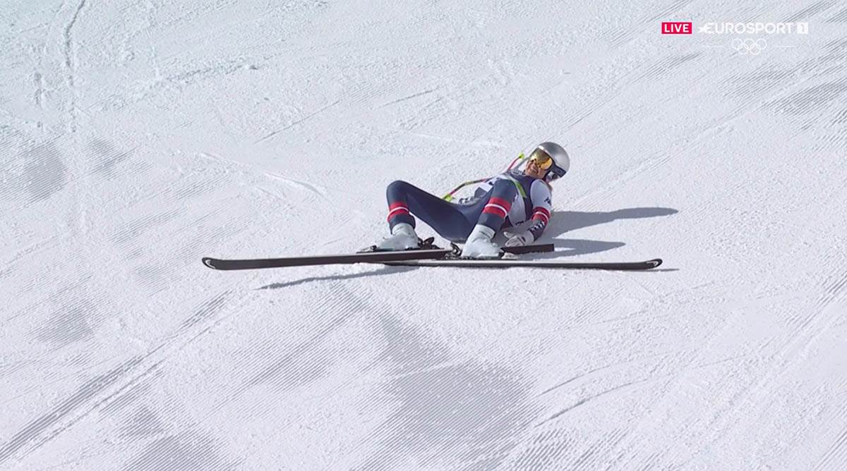  Užasan pad Lindzi Von na Zimskim olimpijskim igrama 