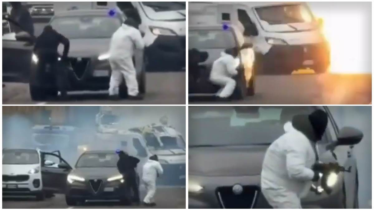  Pokušaj pljačke na autoputu u Italiji  