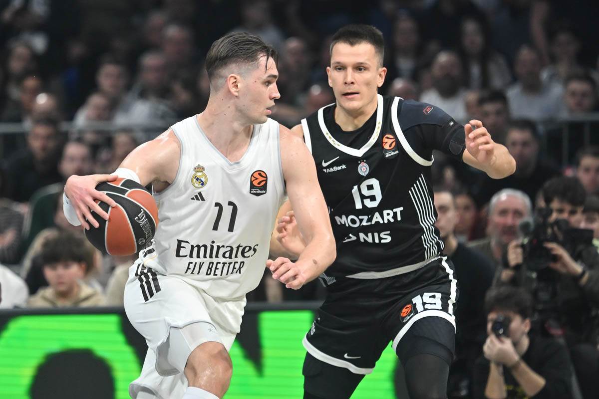  Real postavio novi rekord Evrolige: Protiv Partizana napravio najmanje faulova u istoriji 