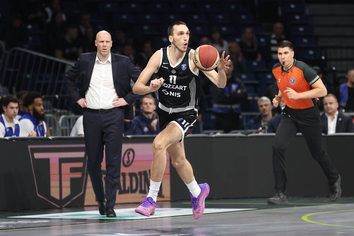  Partizan rutinski nadigrao Budućnost na startu Top 8 faze ABA lige 