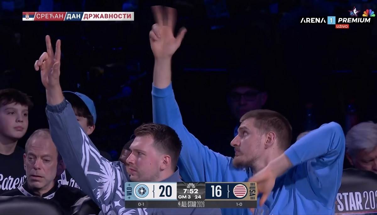  Nikola Jokić bez poena na Ol-staru, Luka Dončić takođe nije mario za američki šou 