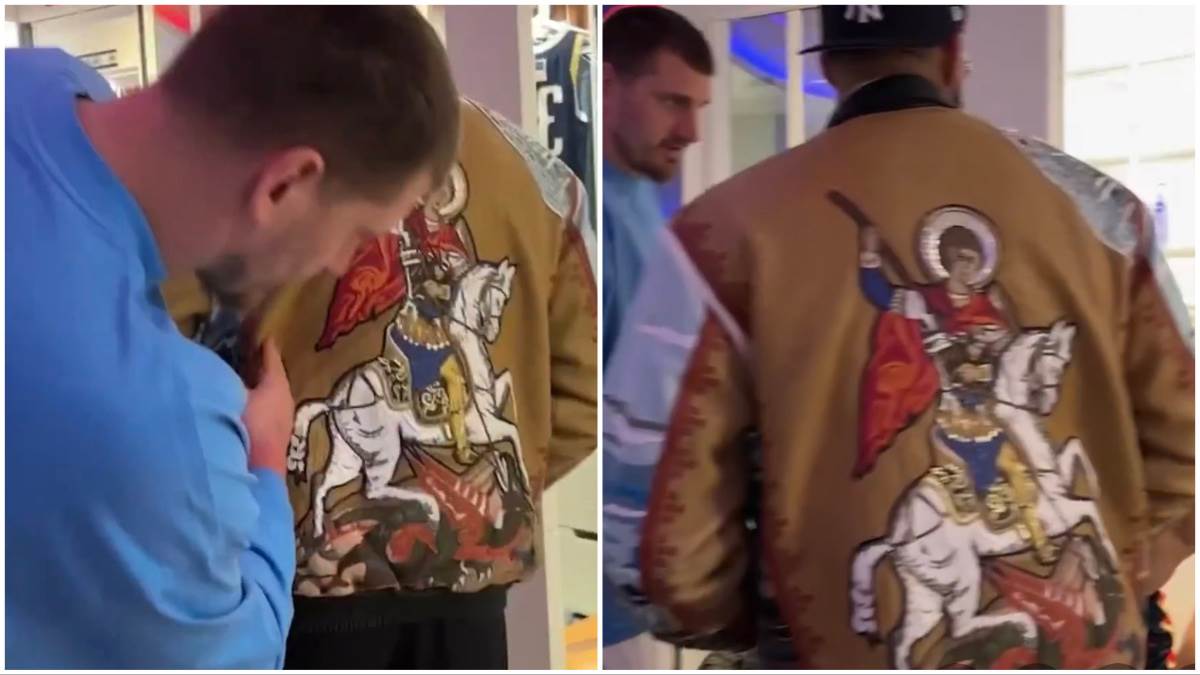  "Stanite, ovo ima veze sa Srbijom": Nikola Jokić u šoku kad je vidio Svetog Đorđa, Stefu Kariju ništ 