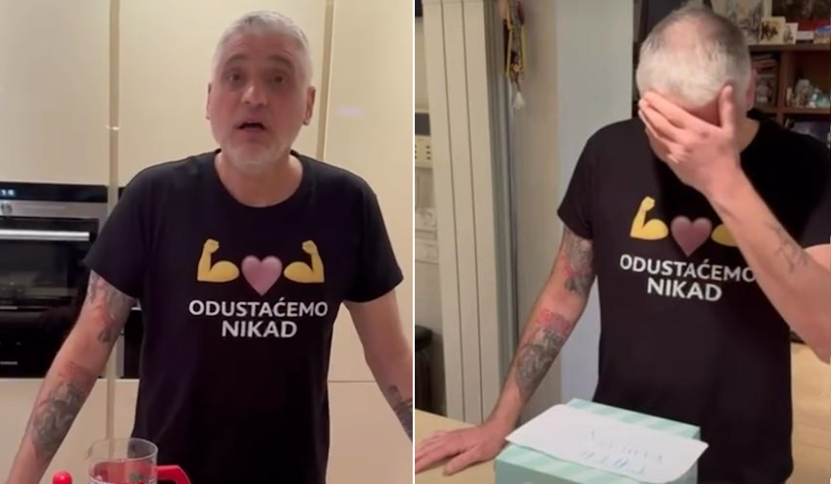  Čeda Jovanović plače na Instagramu 