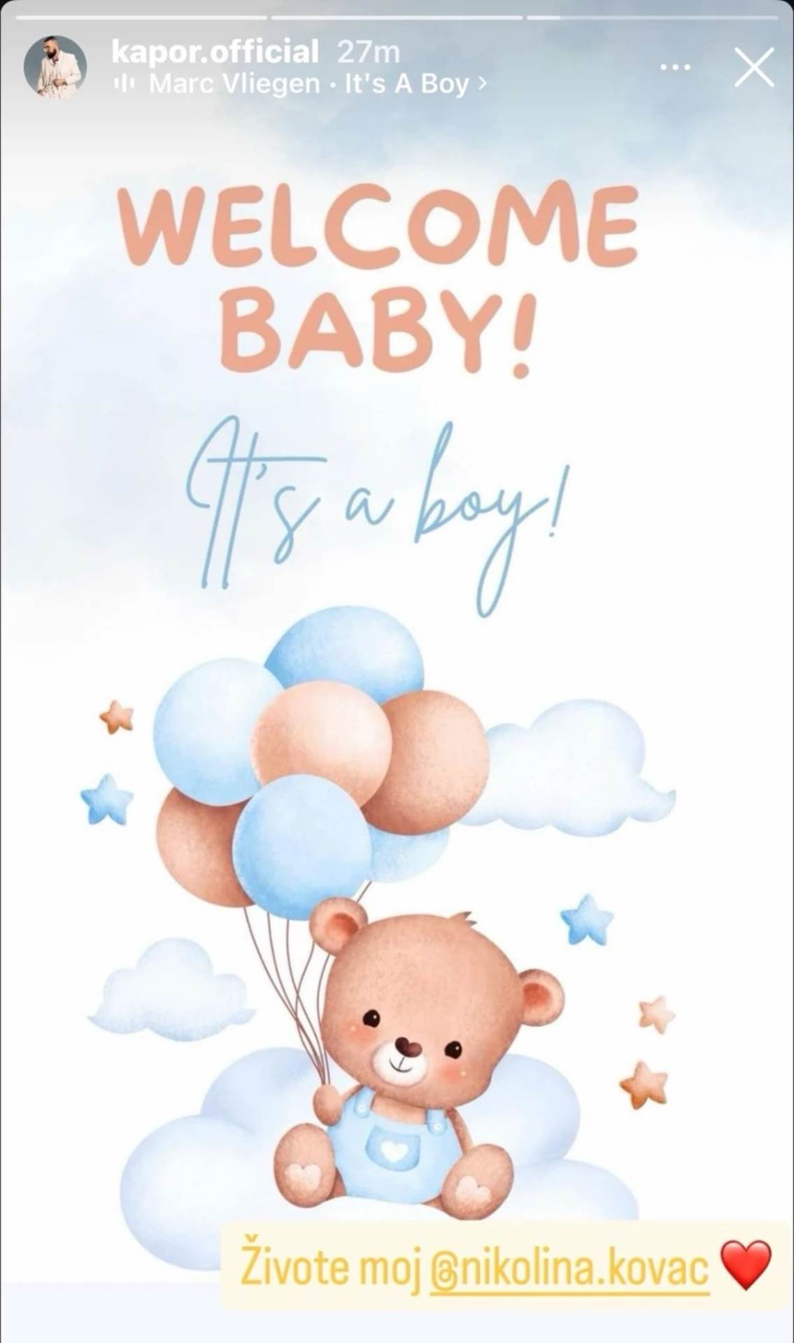  Porodila se Nikolina Kovač 