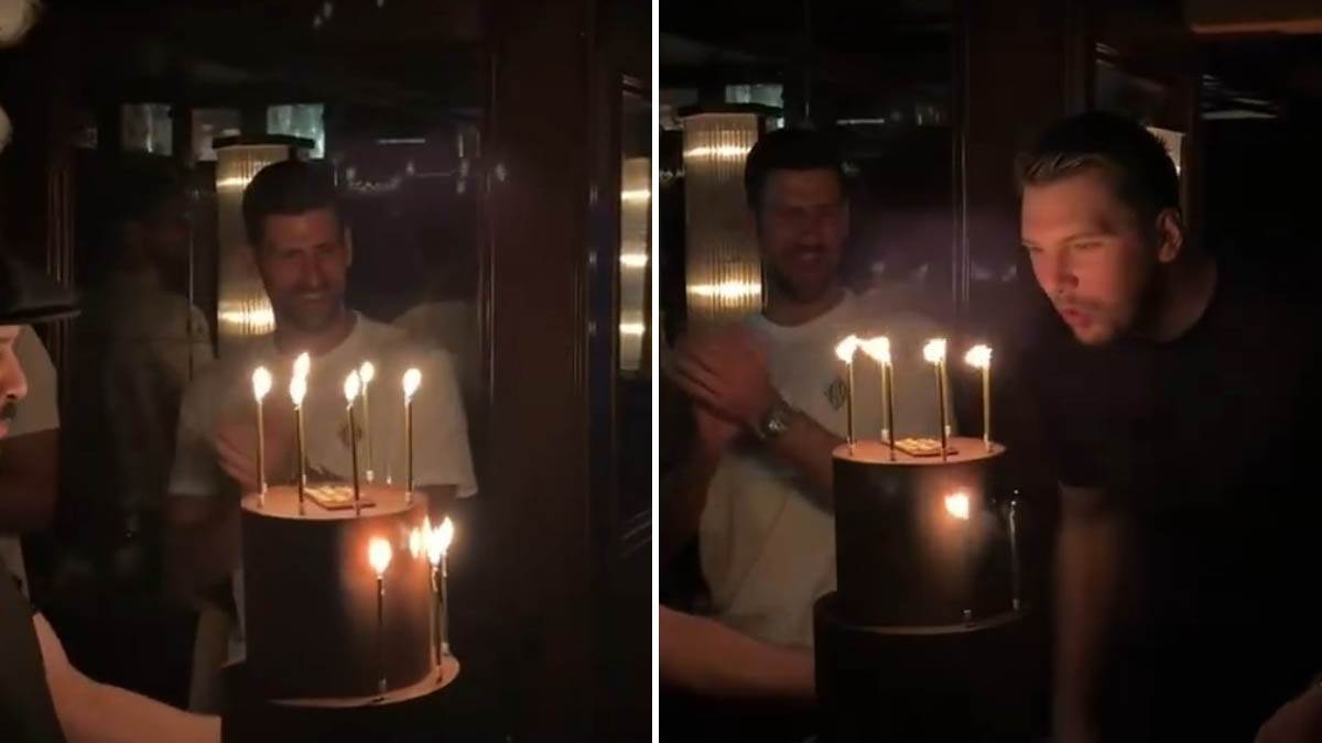  Đoković na proslavi Dončićevog rođendana 