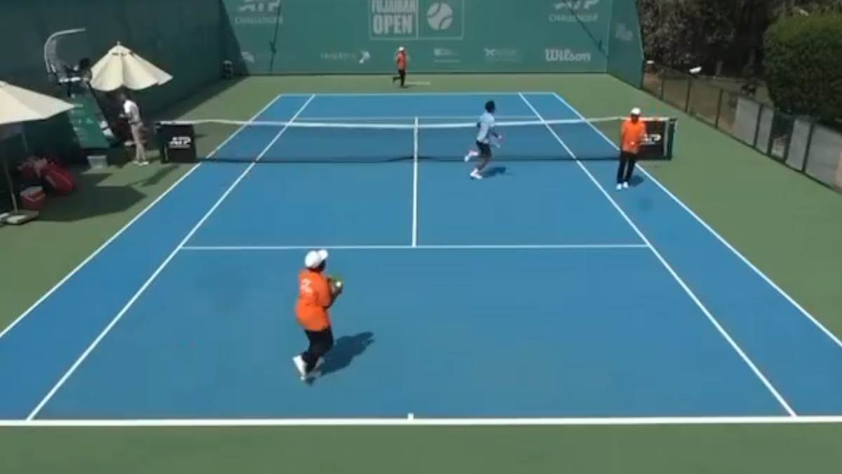  Horor scene u Abu Dabiju: Oboren dron, teniseri bježali s terena kad su čuli jeziv zvuk 