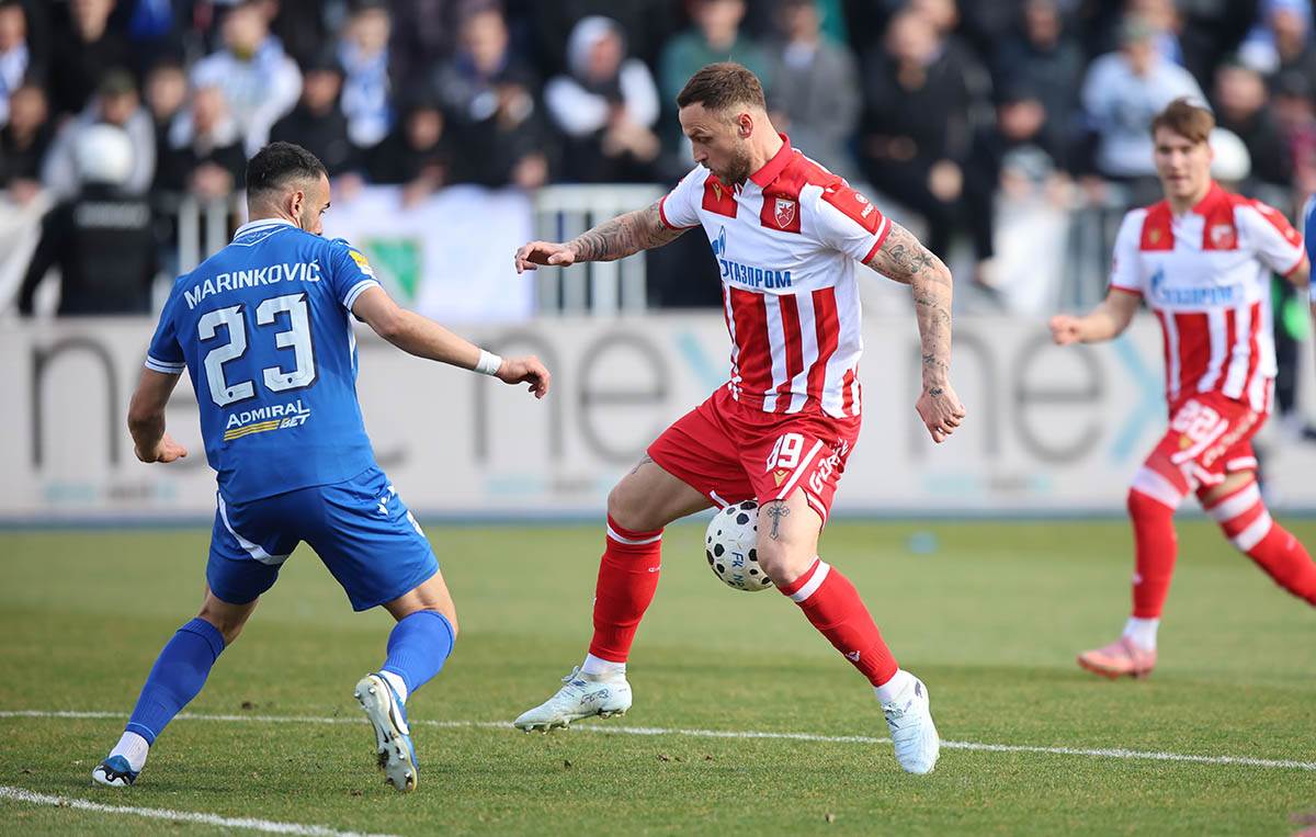  Fudbaleri Crvene zvezde plasirali su se u polufinale Kupa Srbije 