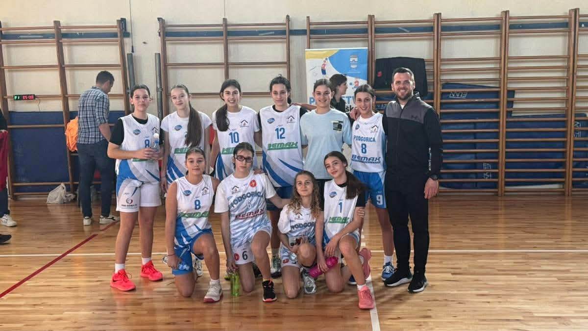  Učenice OŠ „Radojica Perović“ šampionke Podgorice 