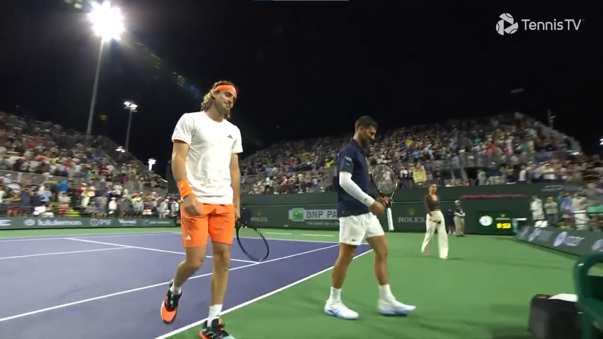  Stefanos Cicipas oduševio Đokovićeve navijače 