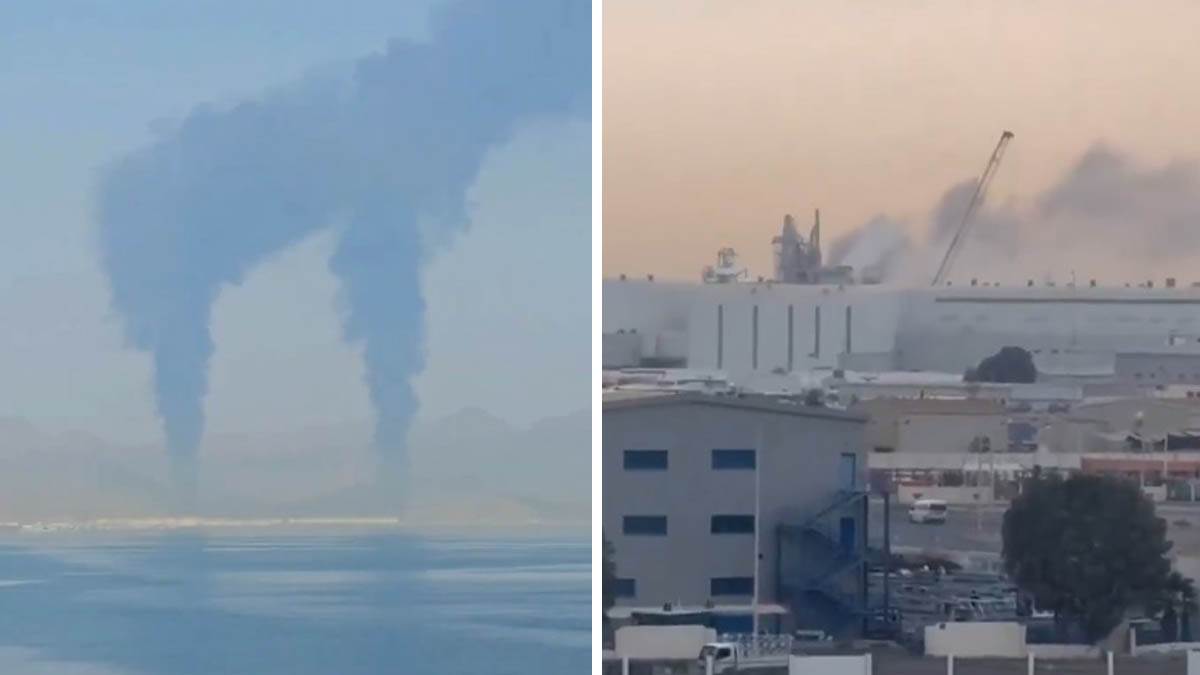  Haos na istočnoj obali UAE: Gori ključna naftna luka nakon iranskog napada dronom (Video) 