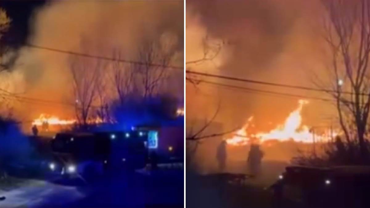  Veliki požar na Novom Beogradu 