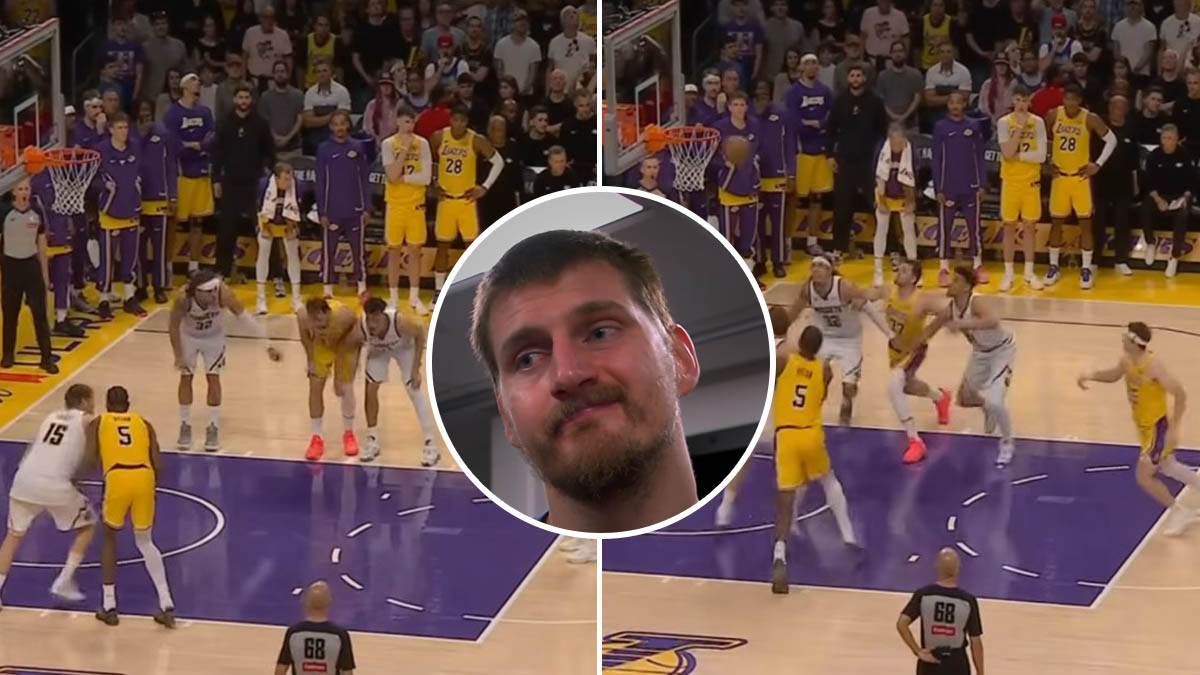  Jokić skakao i pokazivao sudijama, oni se pravili da ništa ne vide 