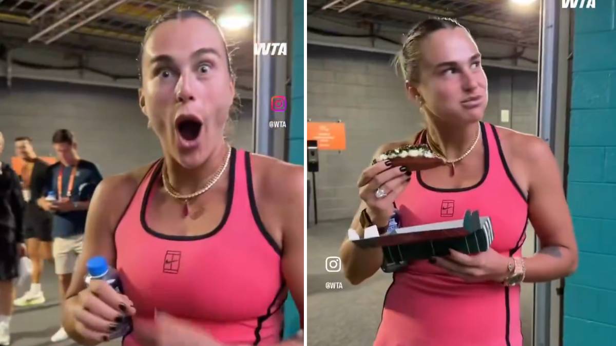  Arina Sabalenka jede hot-dog od 100 dolara: Kavijar i zlato na sve strane usred Majamija 