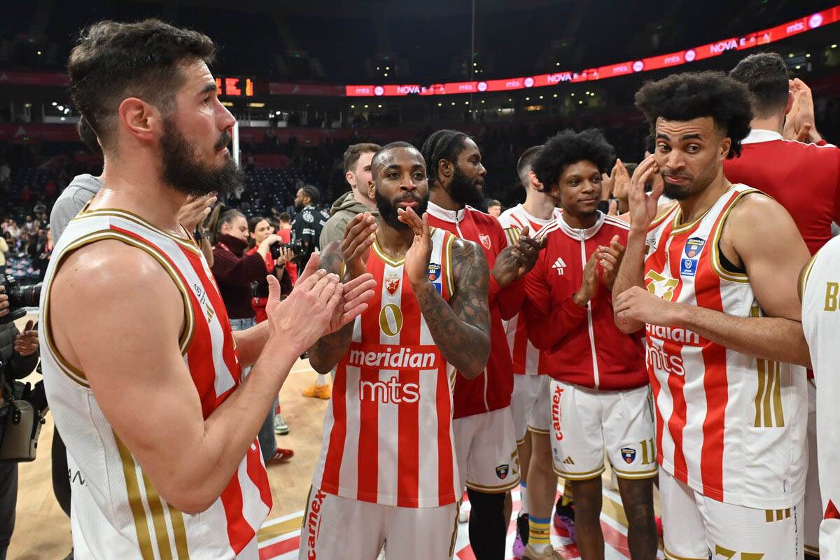  Košarkaši Crvene zvezde gostuju Barseloni u 34. kolu Evrolige 