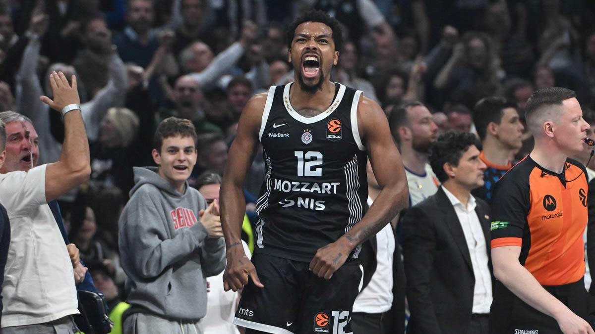  Sterling Braun je MVP kola Evrolige: Donio pobjedu Partizanu, pa dobio priznanje 