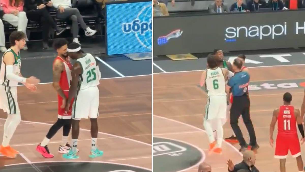  Potpuni haos i prekid derbija u Grčkoj: Tuča, dva isključenja i Lesor koji je htio da se bije 