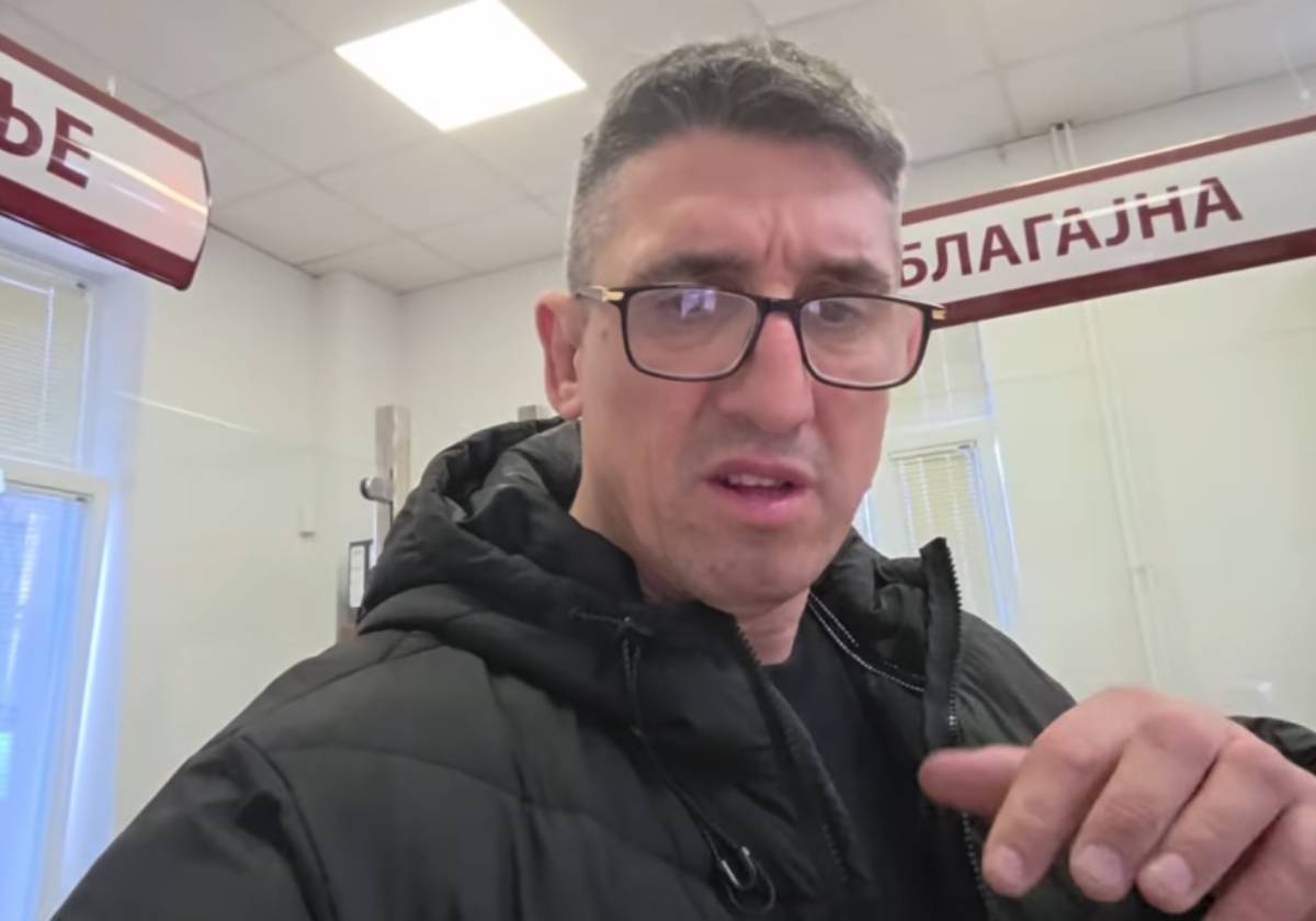  Kristijan Golubović u policijskoj stanici nakon optužbi Kristine 