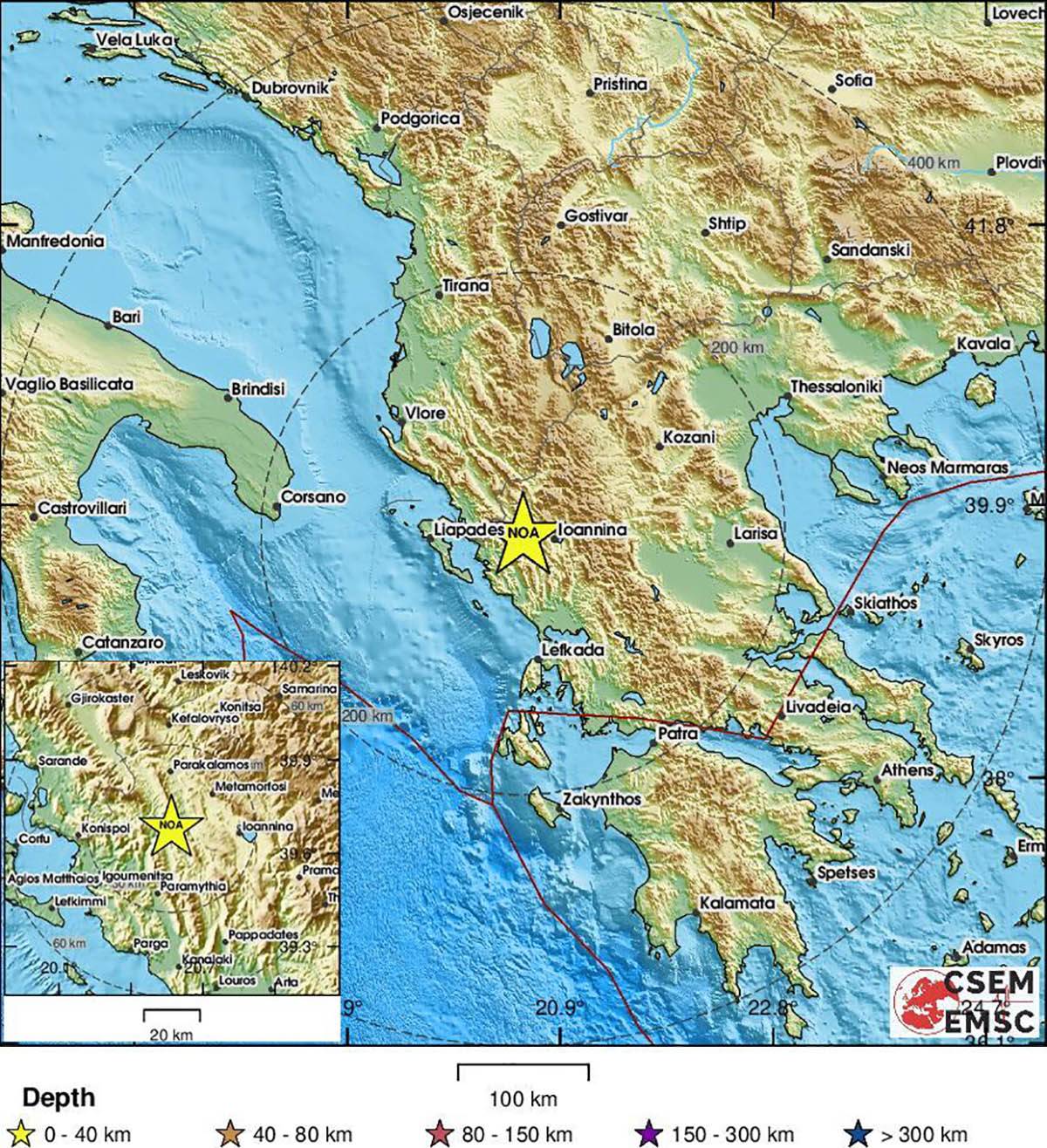  Snažan zemljotres pogodio Grčku 