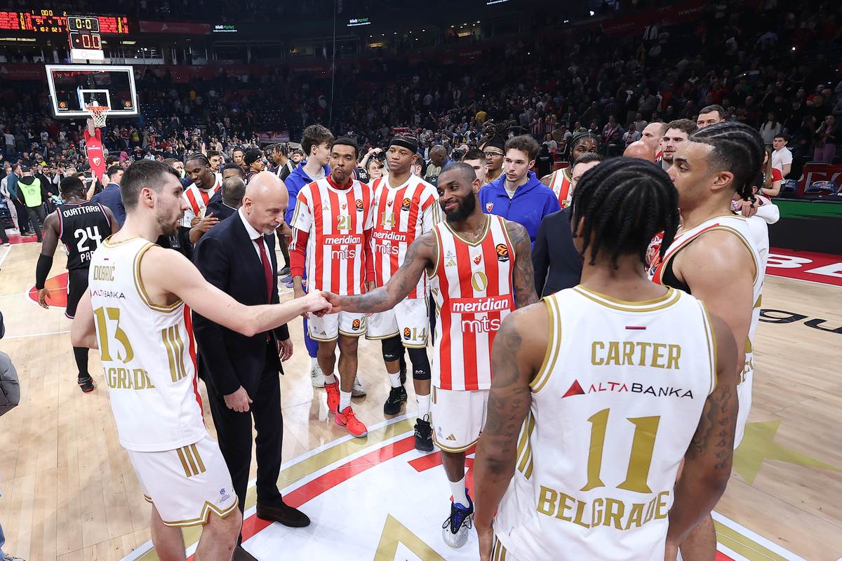  Crvenoj zvezdi naglo porasle šanse u Evroligi: Superkompjuter izračunao, ovako sada stoje stvari 