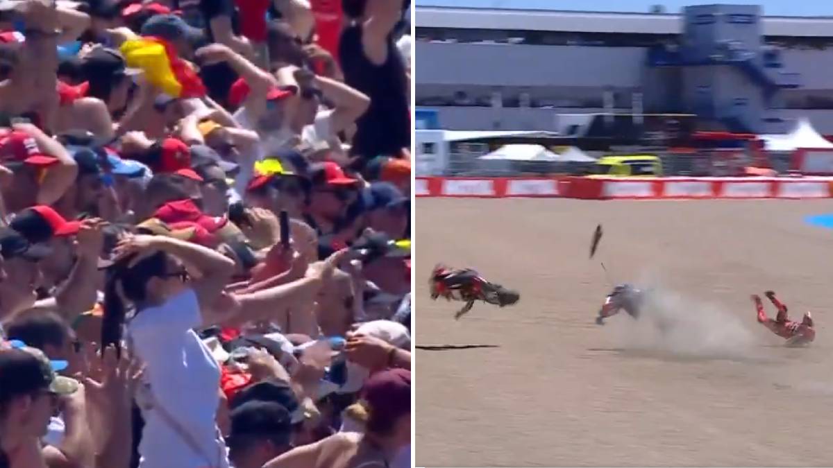  Zastrašujuća scena u Španiji: Marc Márquez pao sa motora, publika u nevjerici gledala favorita 