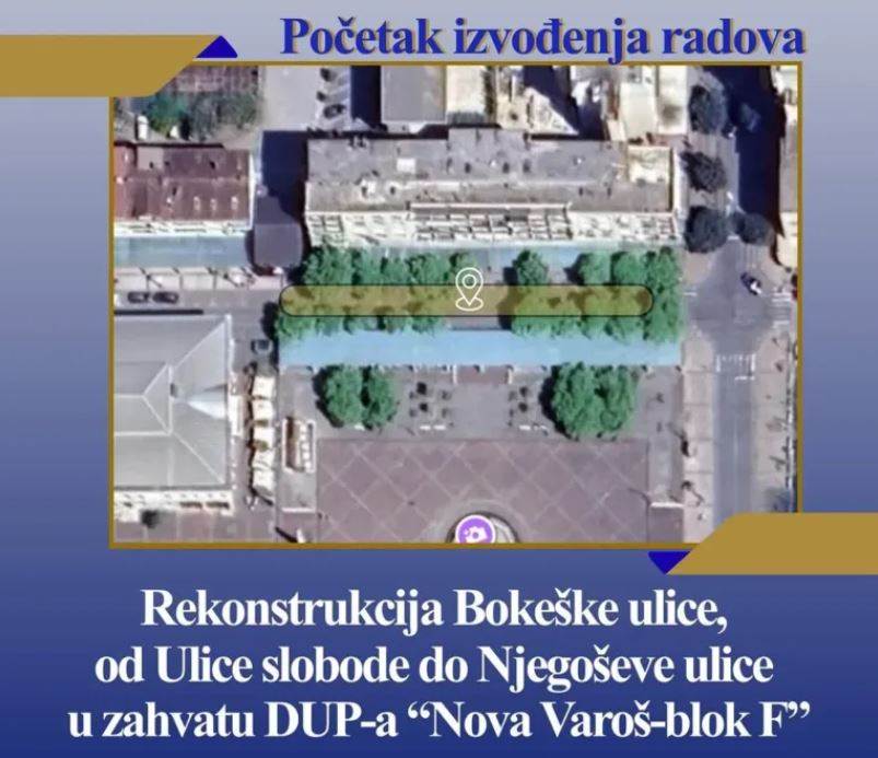  Počinje rekonstrukcija Bokeške ulice 