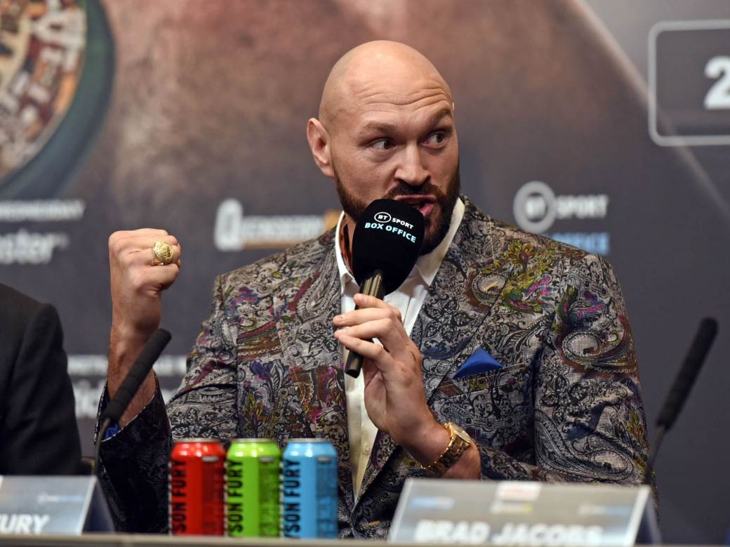  Pao dogovor: Tajson Fjuri i Entoni Džošua u ringu! 