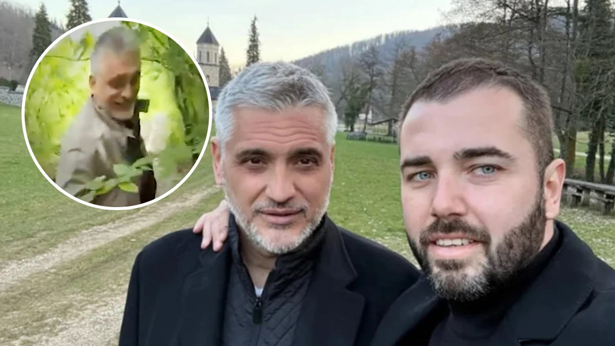  Čeda Jovanović i Aca Kos drže se za ruke u blatu: Evo kako prijatelji provode Prvi maj, isplivao snimak 