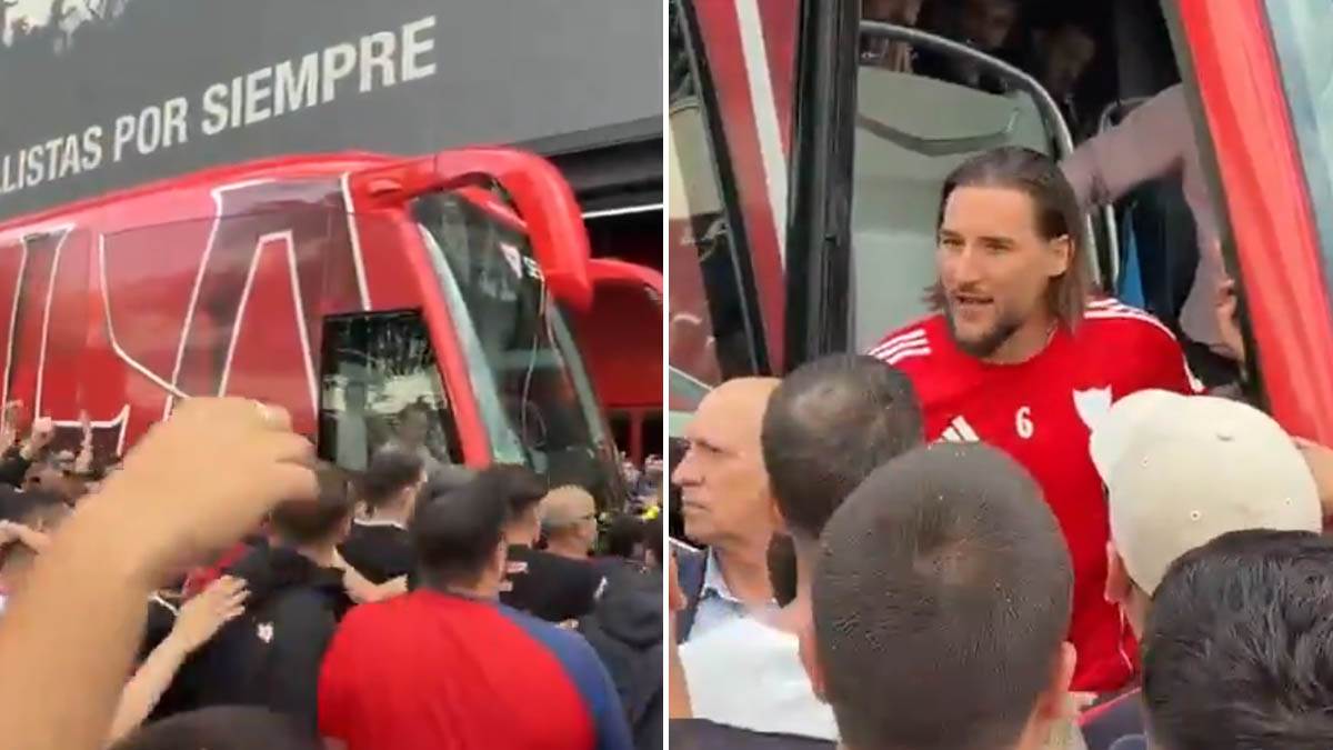  Navijači opkolili autobus Sevilje, a onda se pojavio Gudelj 