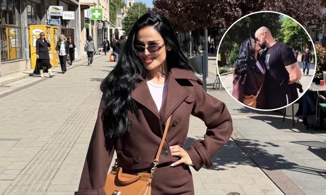  Pršte strasti nasred ulice: Indi u minjaku se "dohvatila" sa opasnim momkom, on pokazao biceps i tet 
