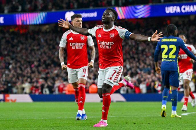  ARSENAL PRVI FINALISTA LIGE ŠAMPIONA: Severni London slavi Saku! 