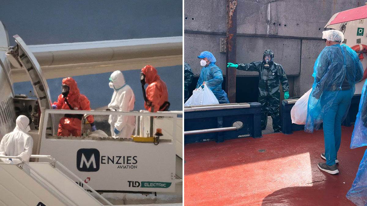  Putnici sa "kruzera smrti" prebačeni na kopno 