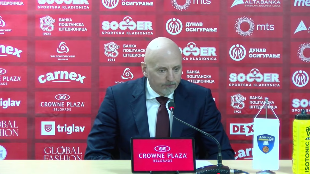  Sašu Obradovića boli glava zbog povreda pred polufinale sa Partizanom 