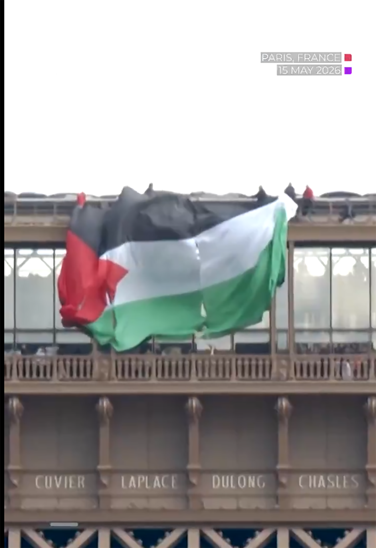  Protest na Ajfelovom tornju 