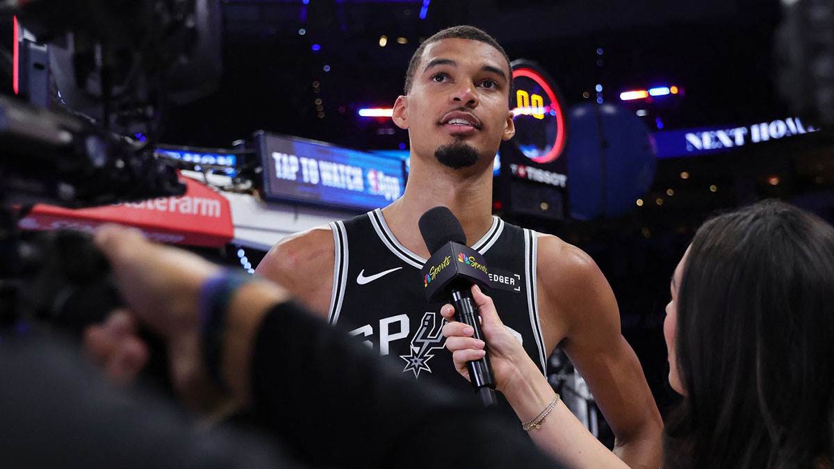  I Vembanjama vidi da su pokrali Jokića i njega: Pred kamerama pričao o MVP nagradi NBA lige 