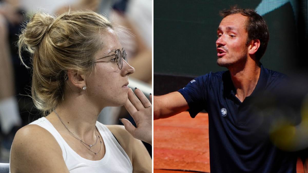  Medvedev se svađao sa ženom usred meča 