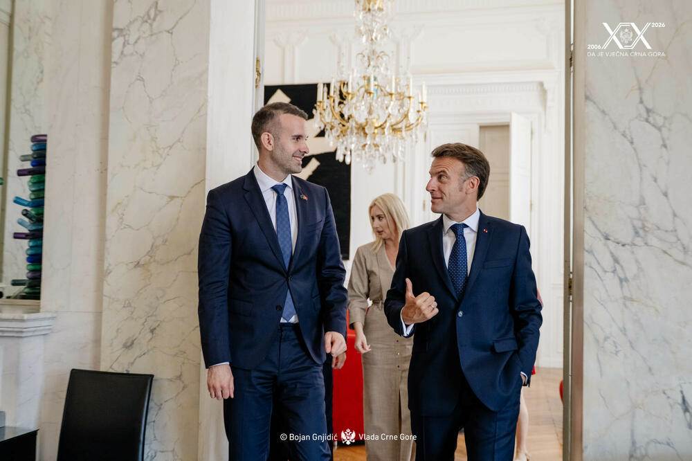  Milojko Spajić Emanuel Makron 