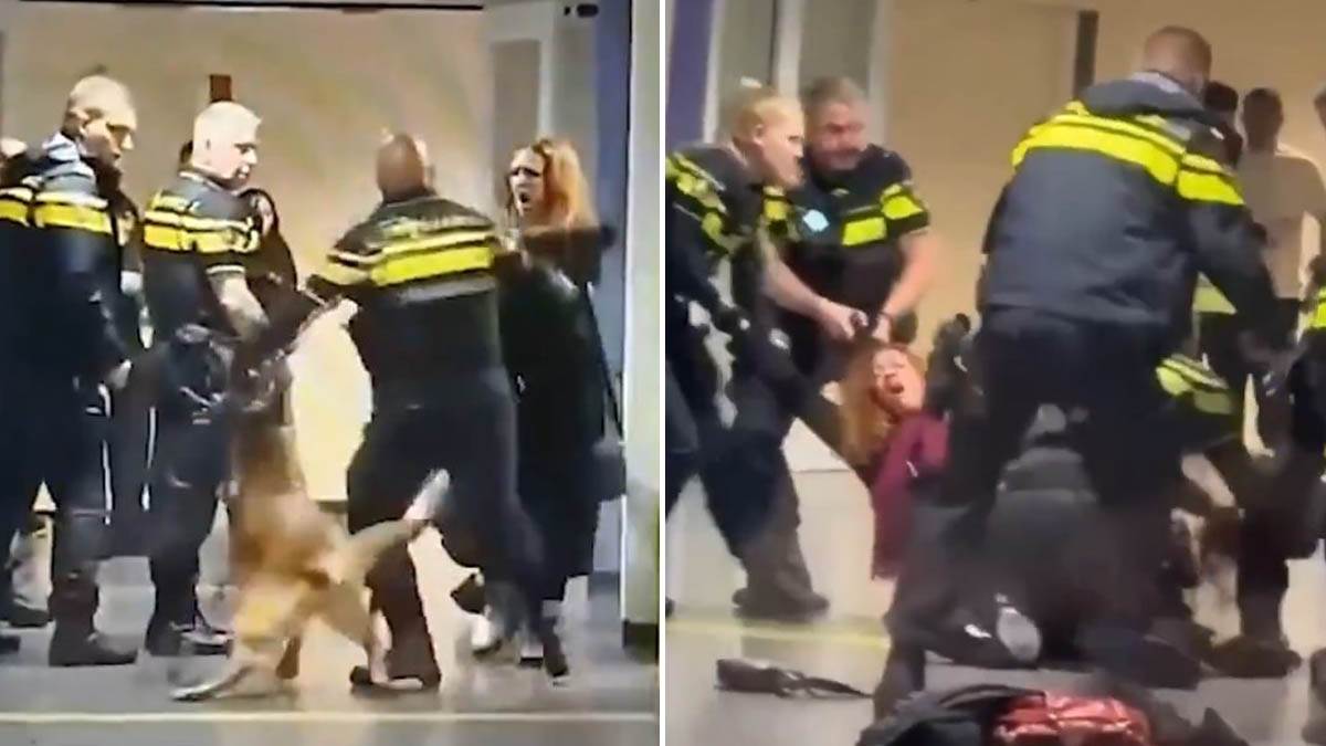  Šokantan snimak iz prihvatnog centra: Policajci vukli trudnicu po podu hodnika tokom hapšenja  