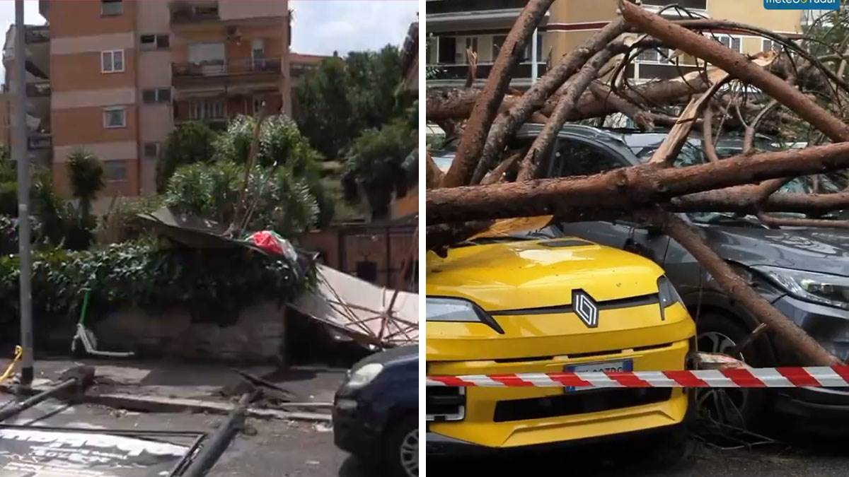  Snažan tornado pogodio Rim, šire se zastrašujući prizori katastrofe 