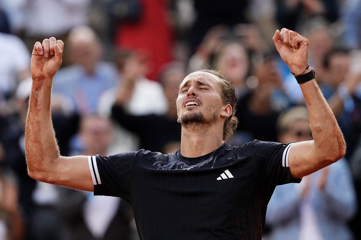 Saša Zverev prvi put u karijeri osvojio grend slem! 