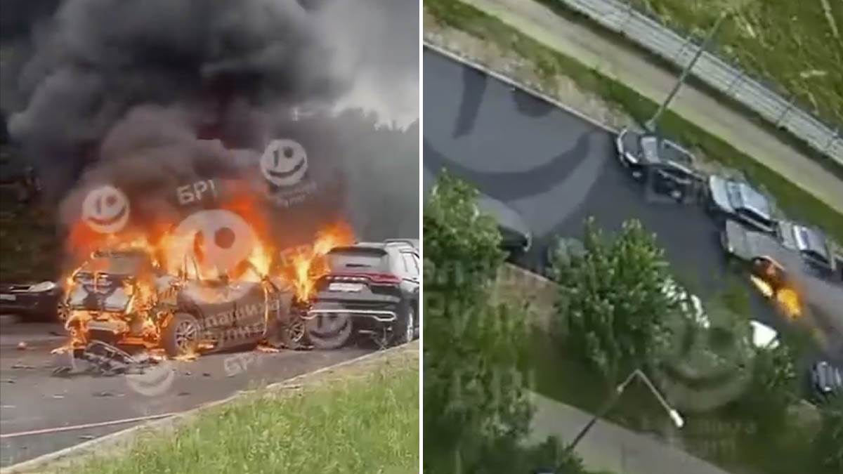  U blizini Moskve jutros je odjeknula snažna eksplozija automobila u kojoj je poginuo vozač 