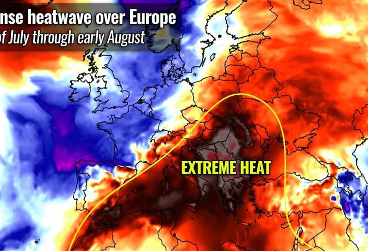  Evropa gori, u Francuskoj 45 stepeni, zatvorene škole! 