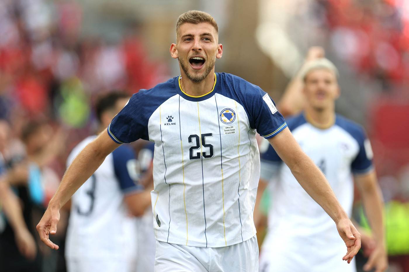  "Bolje nisam mogao da poželim!" Lukić na Mundijalu postigao prvi gol u dresu BiH! 
