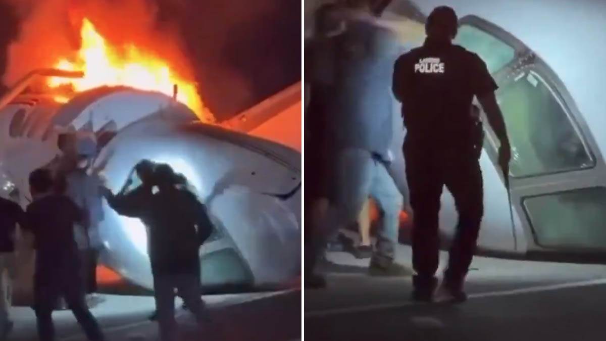  Avion se srušio na auto-put u Teksasu, ima mrtvih 